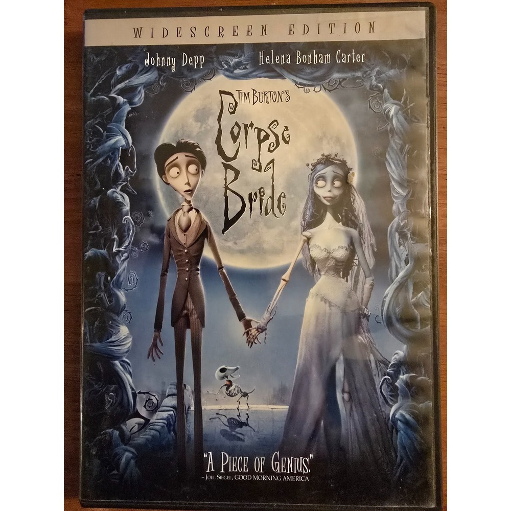 Corpse Bride (DVD, 2005), Tim Burton, Good Condition‎